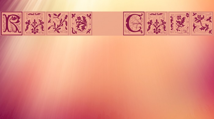 Ramo 2 Caps Caratteri examples