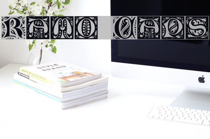 Ramo Caps Font examples