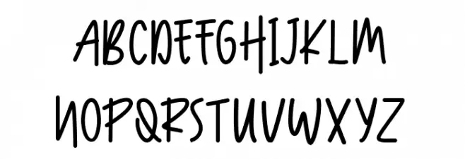 Ramolla Fonte MAIÚSCULAS