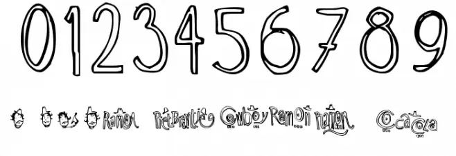 Ramon Bold Font OTHER CHARS