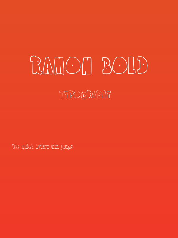 Ramon Bold Poster