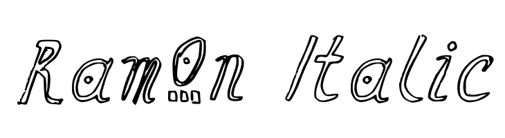 Ramon Italic Font