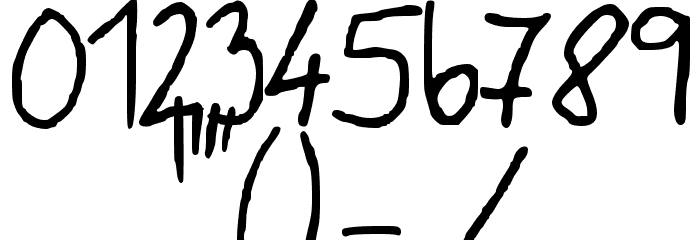 Ramona Handwriting Regular Font OTHER CHARS