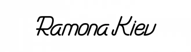 Ramona Kiev  font caratteri gratis