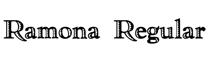 Ramona Regular Font