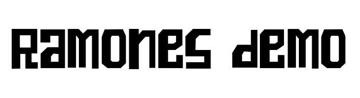 Ramones demo  font caratteri gratis