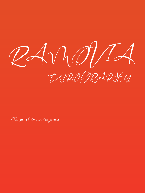Ramovia Poster