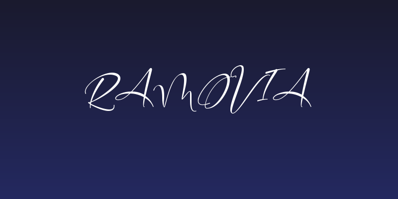 Ramovia Social Header