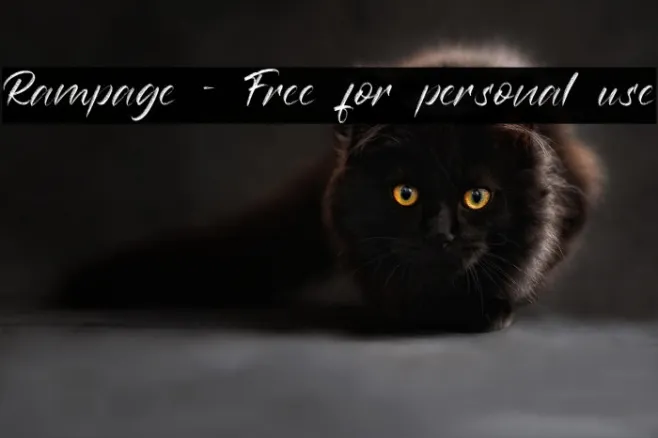 Rampage - Free for personal use Example 1