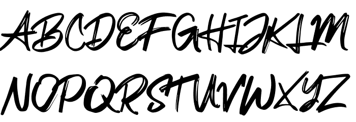 Rampage Kid Regular Font OTHER CHARS