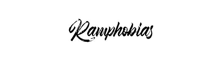 Ramphobias Font