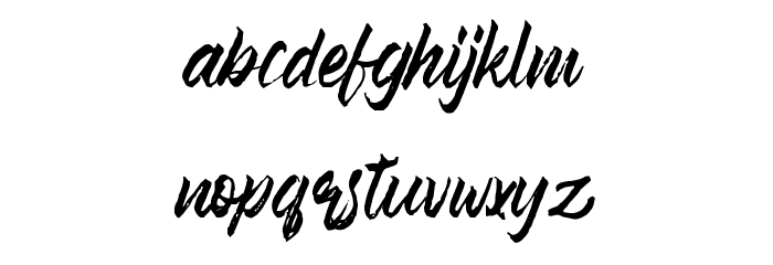 Ramphobias Font LOWERCASE