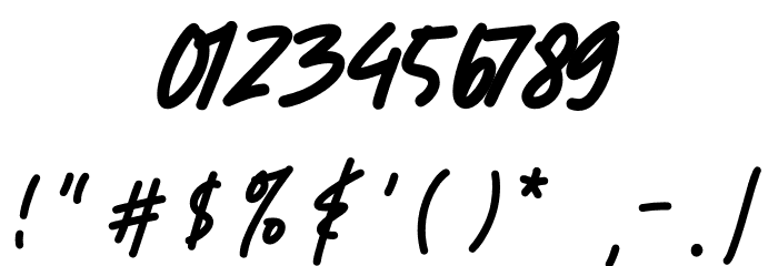 Ramphox Font OTHER CHARS