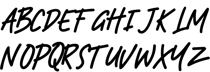 Ramphox Font LOWERCASE