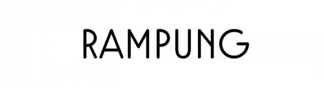 Rampung  font caratteri gratis