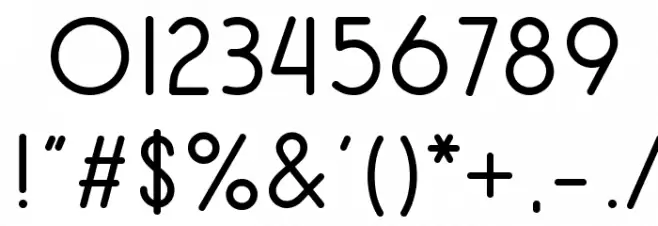 Rampung Font OTHER CHARS