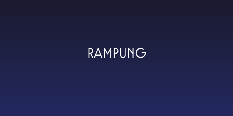 Rampung Social Header