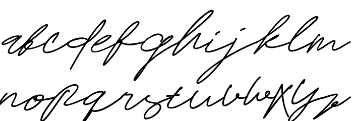 Ramsella Font LOWERCASE