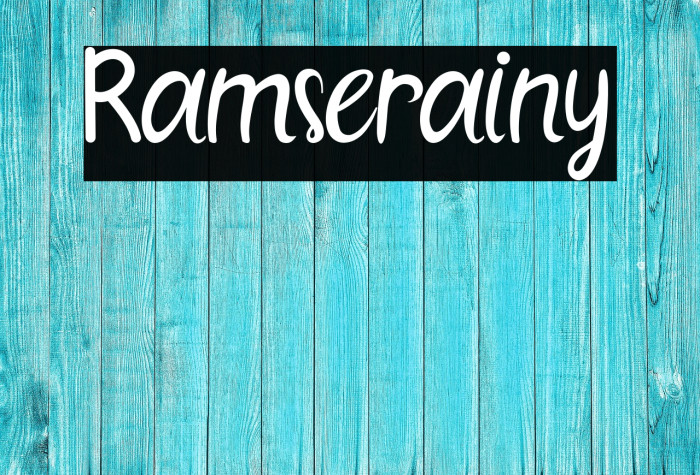 Ramserainy Example 2