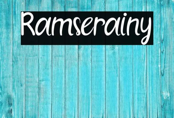 Ramserainy Example 2