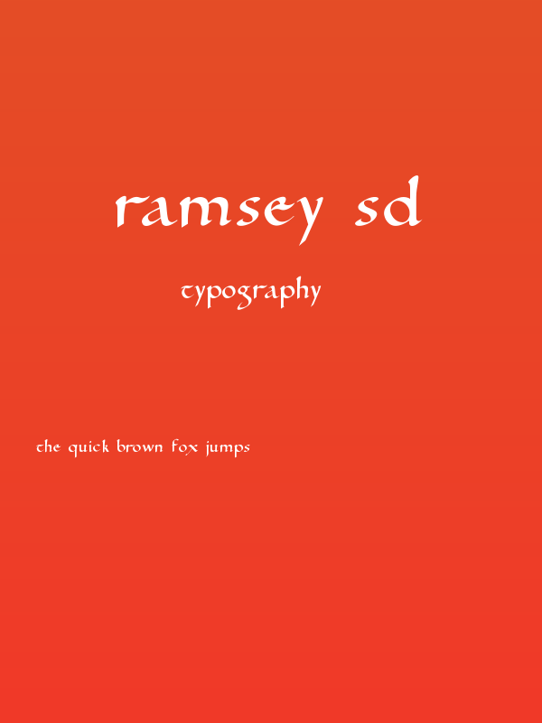 Ramsey SD Poster