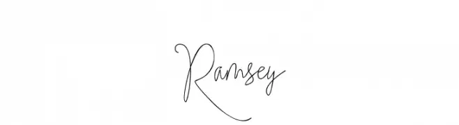 Ramsey  Frei Schriftart Herunterladen