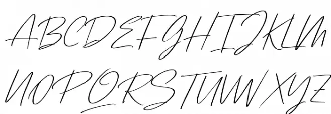 Ramstay Italic Schriftart Groß