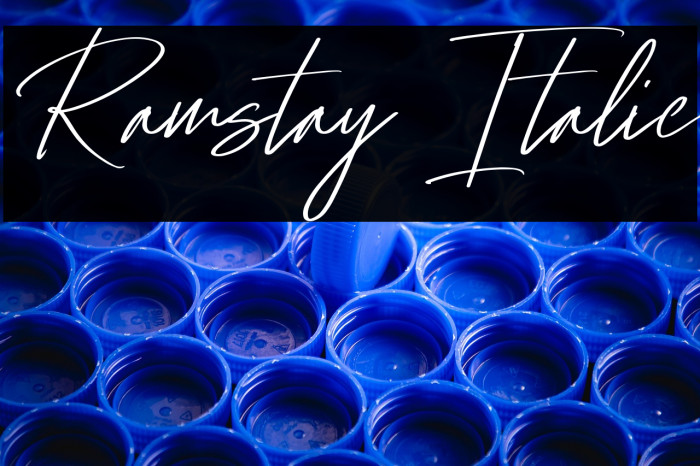 Ramstay Italic Example 2