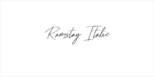 Ramstay Italic Logo