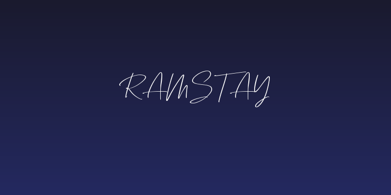 Ramstay Social Header