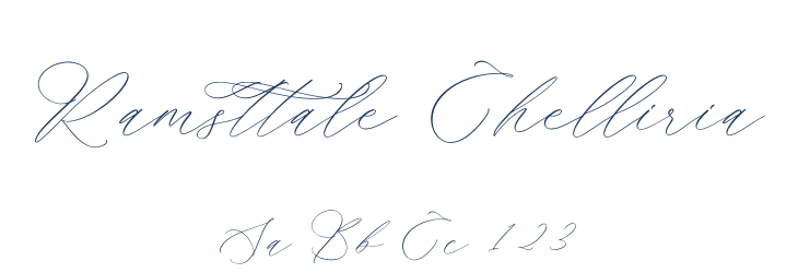 Ramsttale Chelliria Font Preview