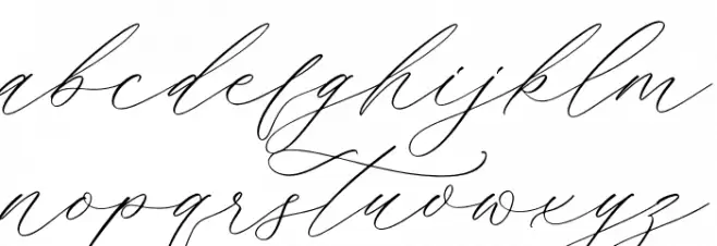 Ramsttale Chelliria 字体 小写