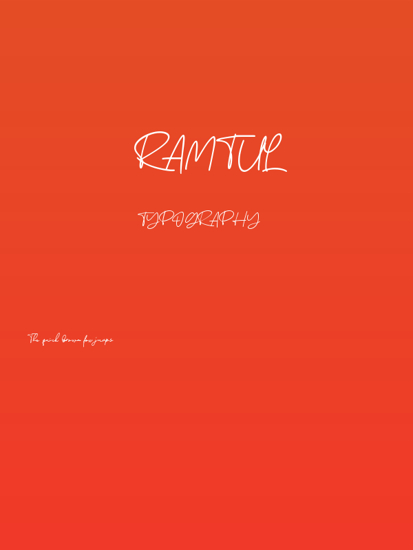 Ramtul Poster