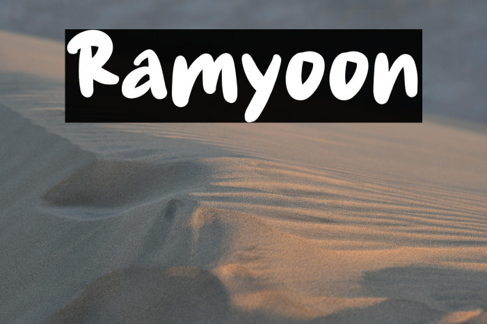 Ramyoon Example 1