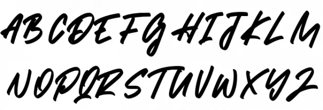 Ranaghat 字体 大写