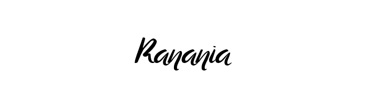Ranania Font