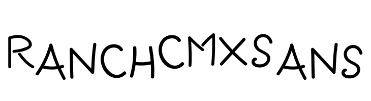 Ranch CMX Sans  Fuentes Gratis Descargar