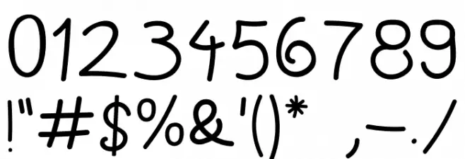 Ranch CMX Sans Font OTHER CHARS