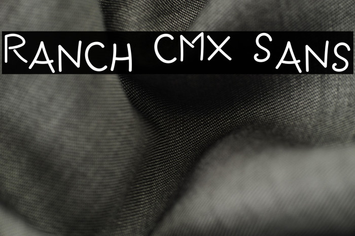 Ranch CMX Sans Example 2