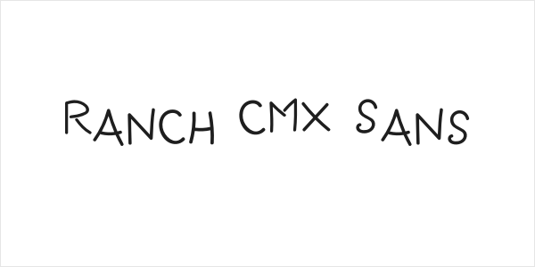 Ranch CMX Sans Logo