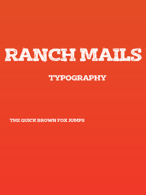 Ranch Mails Trial Poster