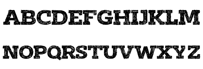 Ranch Mails Trial Font LOWERCASE