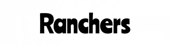 Ranchers  नि: शुल्क फ़ॉन्ट्स डाउनलोड