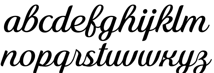 Ranchino Script PERSONAL USE Regular Font LOWERCASE