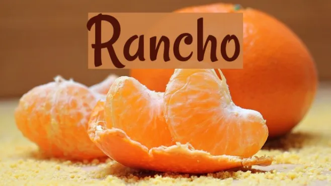 Rancho Example 1