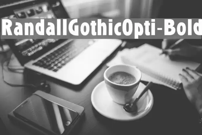 RandallGothicOpti-Bold Font examples