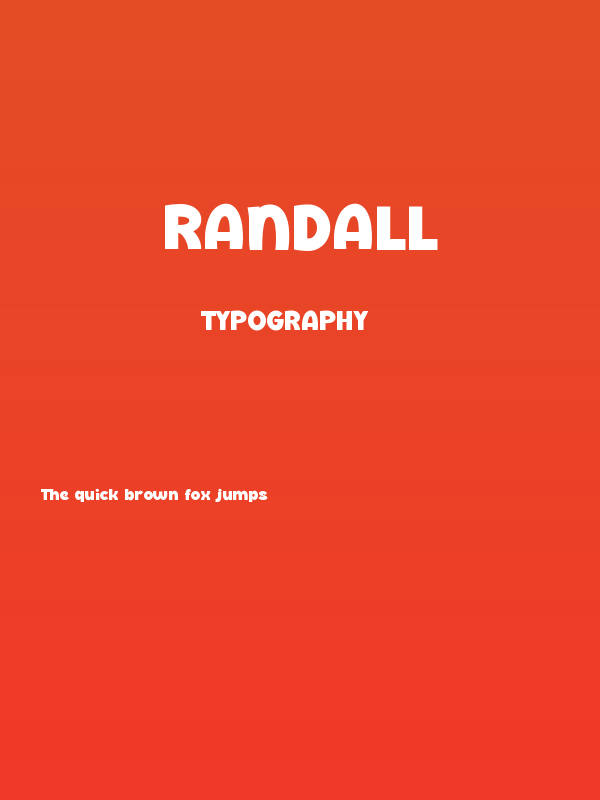 Randall Poster