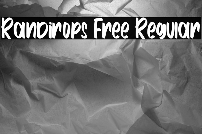 Randirops Free Regular Example 1