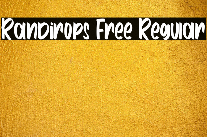 Randirops Free Regular Example 2