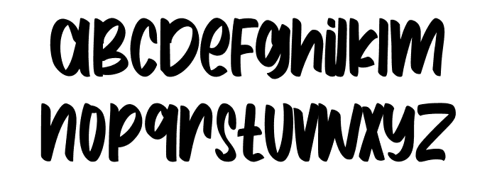 Randirops Free Regular Font LOWERCASE